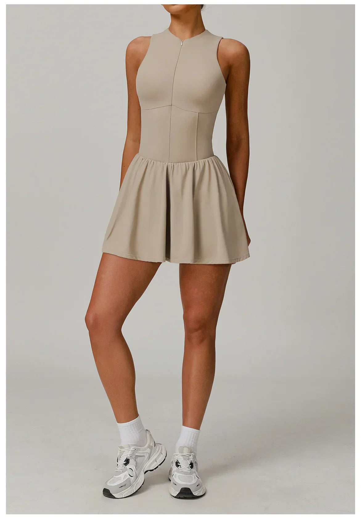 One-Piece Short Romper - Women's Yoga & Gym Jumpsuit
