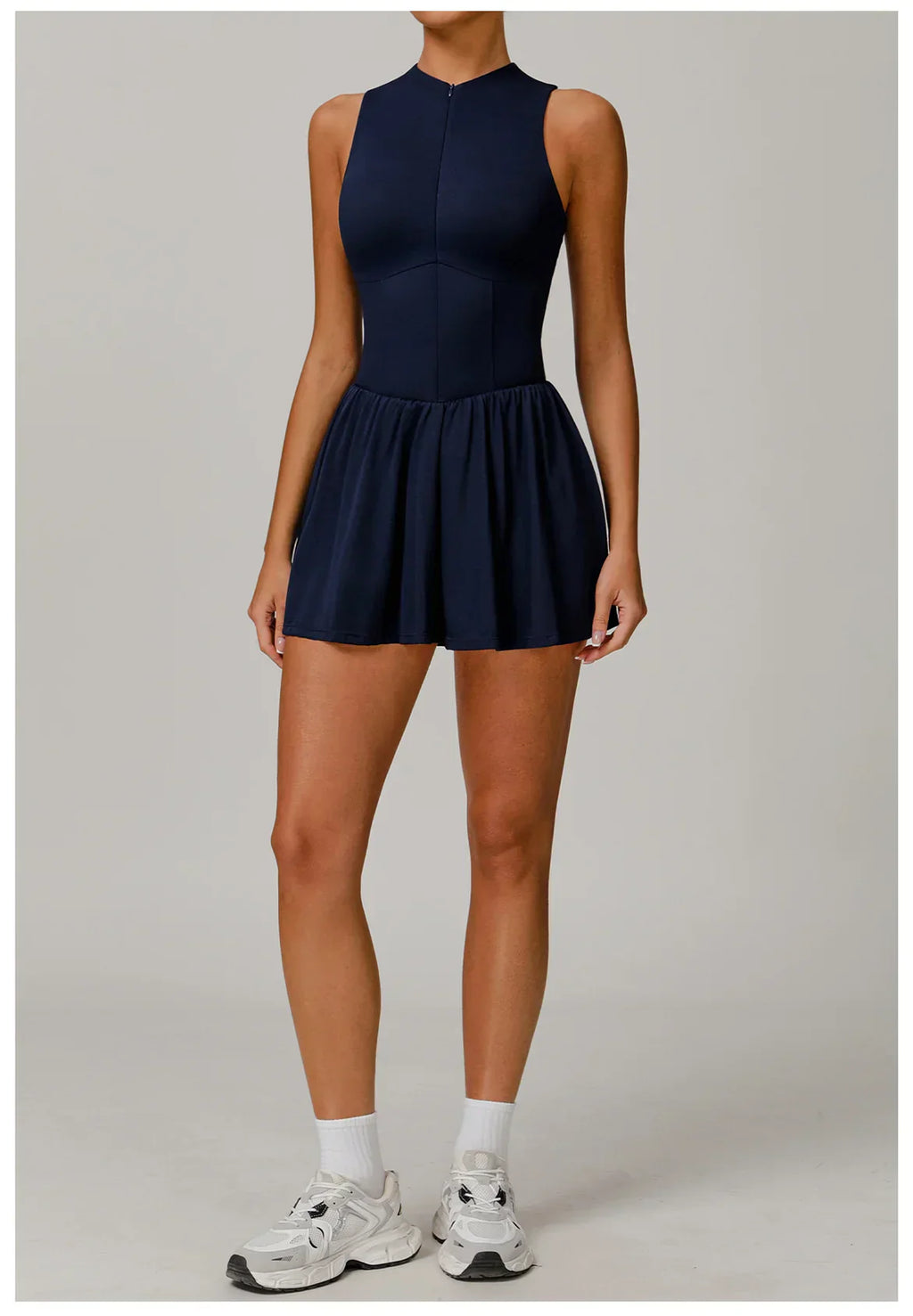 One-Piece Short Romper - Women's Yoga & Gym Jumpsuit