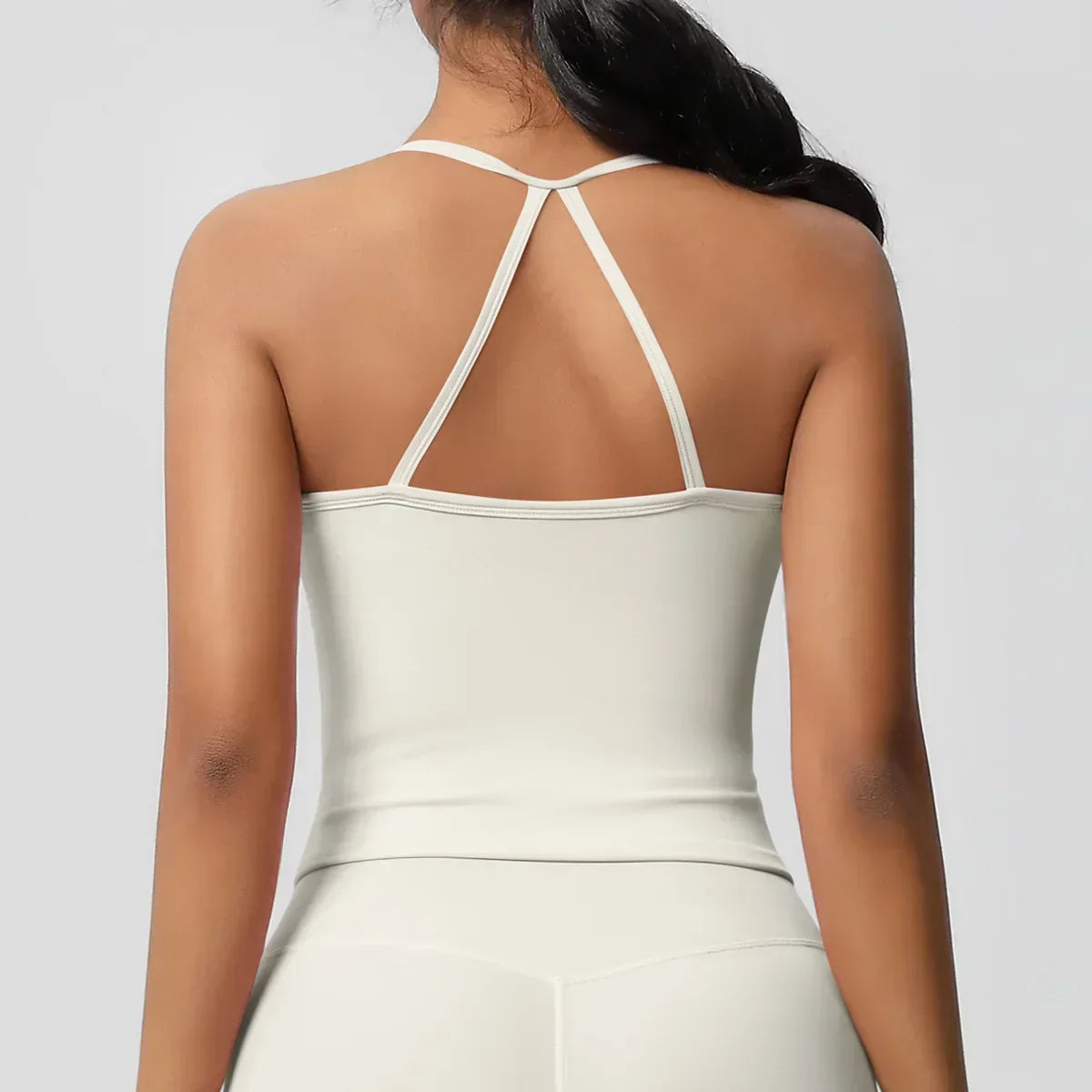 Push-Up Bralette Tank - Women's Training & Running Sports Bra