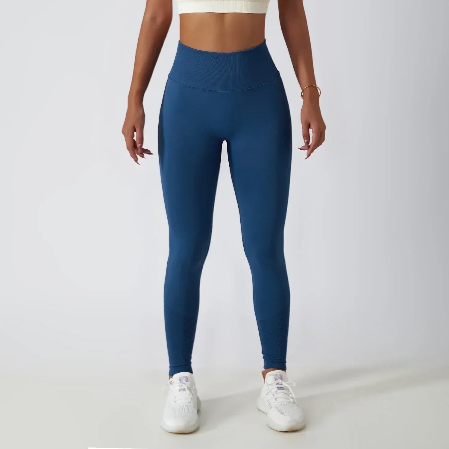 Seamless Scrunch-Butt Leggings - High-Waist Push-Up Yoga Pants