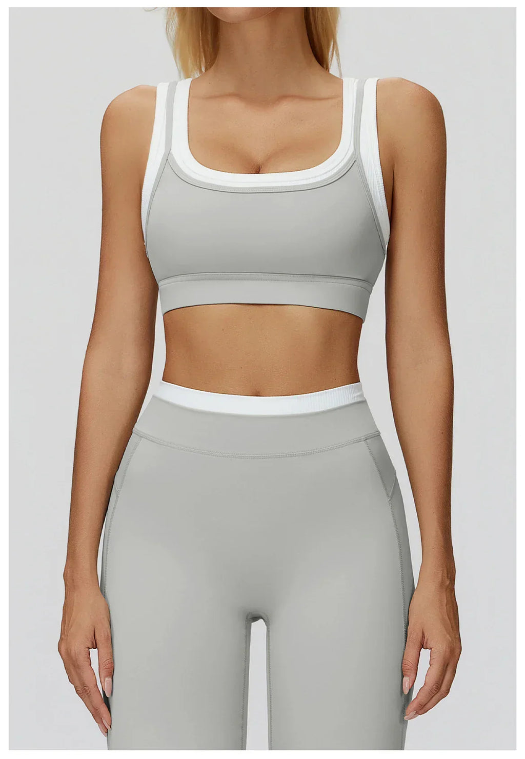 Shockproof Push-Up Sports Bra - Breathable Running Vest