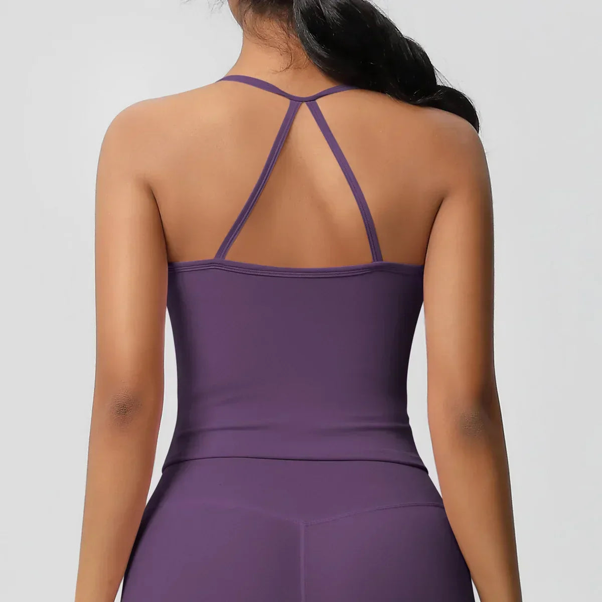 Push-Up Bralette Tank - Women's Training & Running Sports Bra