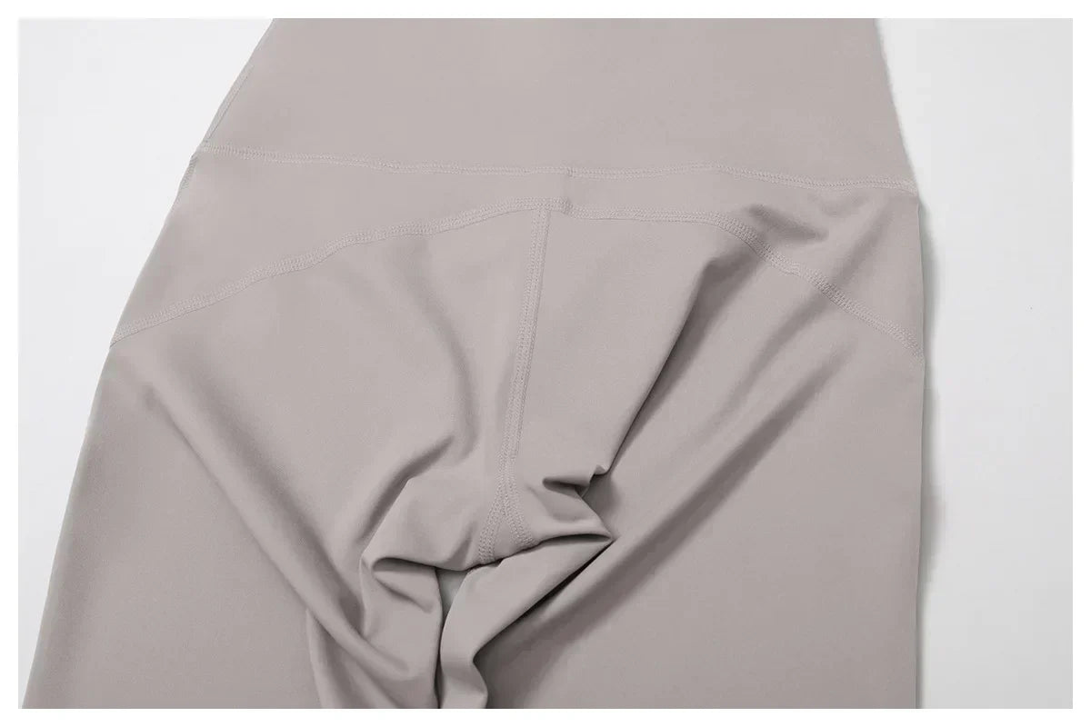 High-Waist Yoga Leggings - Breathable Running Tights