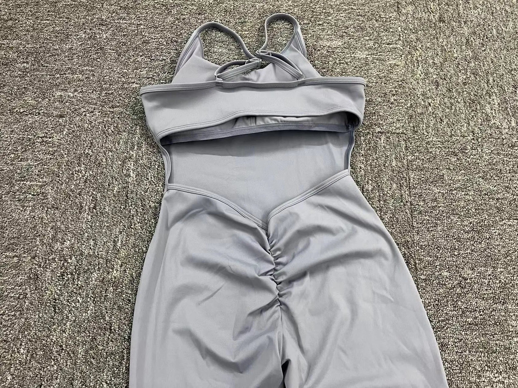 Running Overalls Romper - Women's Gym & Yoga Jumpsuit