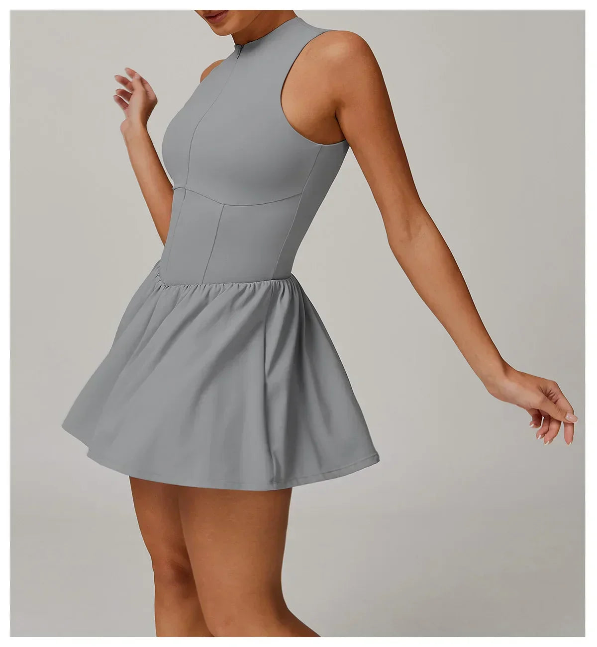 One-Piece Short Romper - Women's Yoga & Gym Jumpsuit