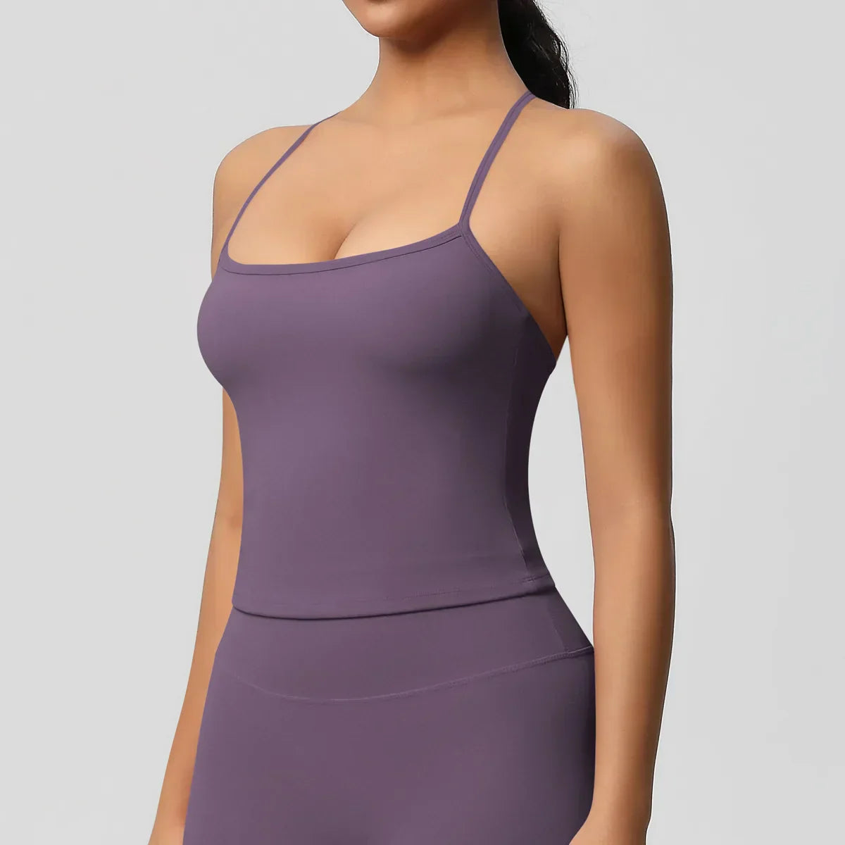 Push-Up Bralette Tank - Women's Training & Running Sports Bra