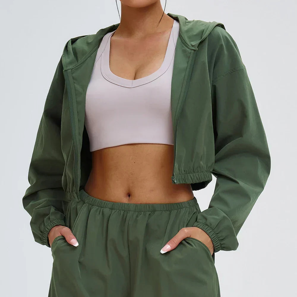 Windproof Sun-Protection Hoodie - Women's Outdoor Sports Coat