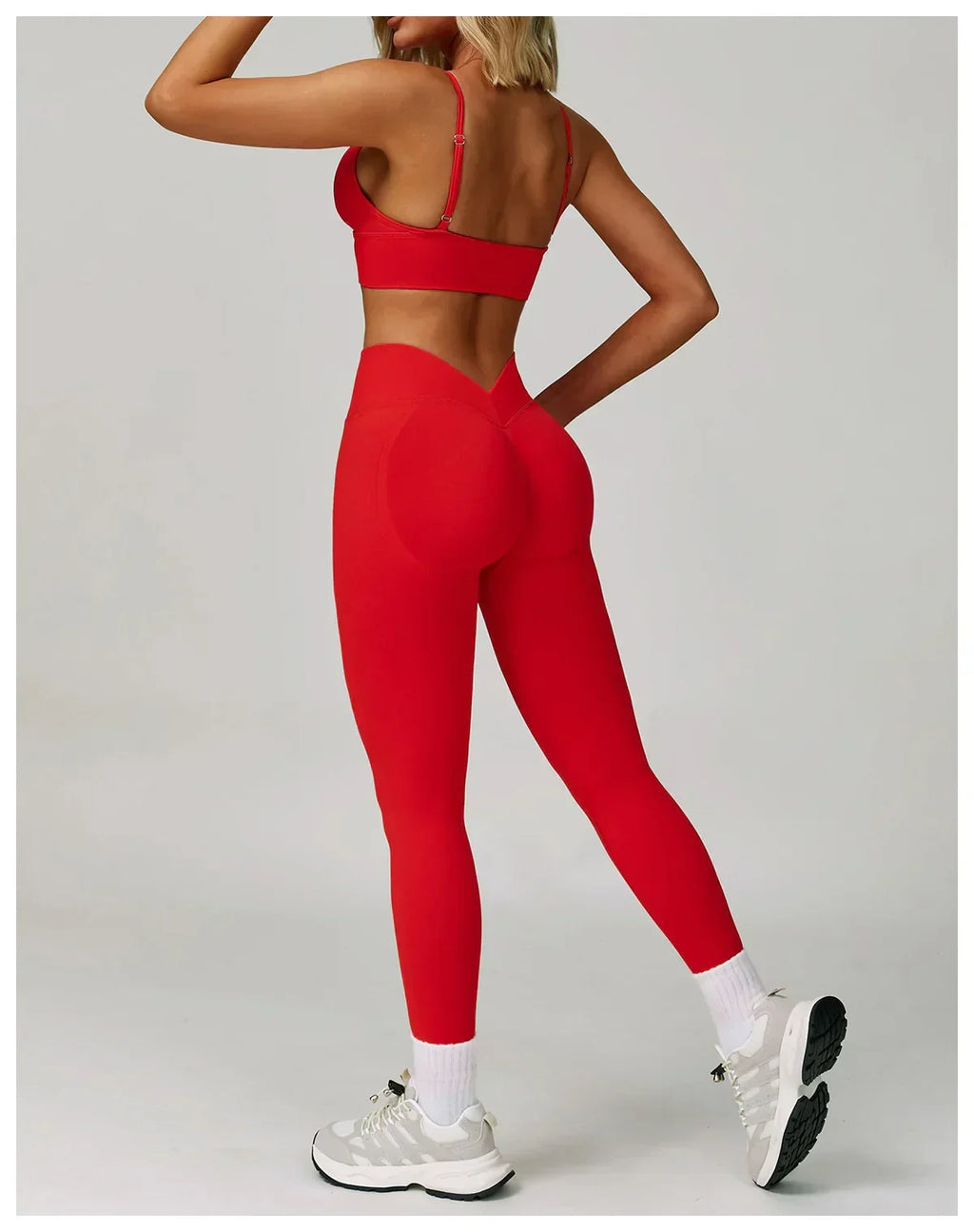 Seamless Butt-Lifting Leggings - High-Waist Stretch Yoga Pants