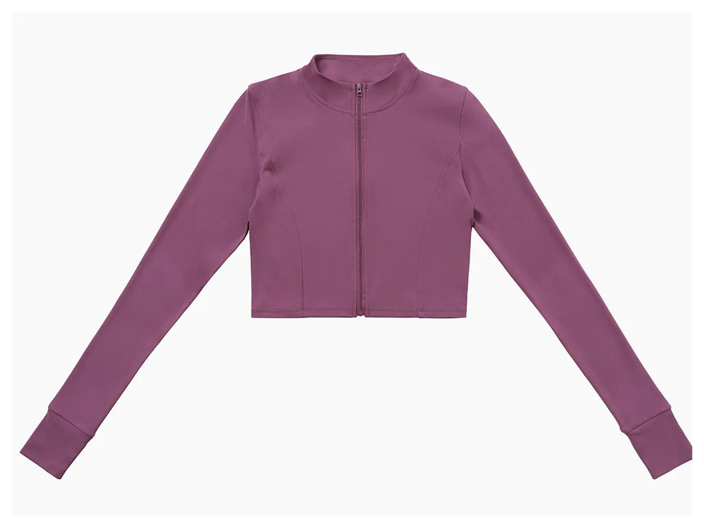 2/3-Piece Activewear Set - Leggings, Bra & Long Sleeve Top