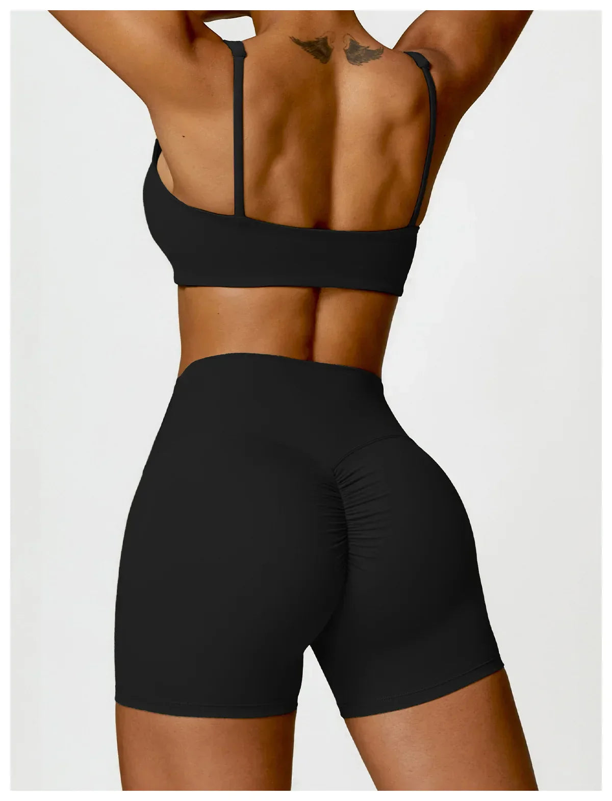 2-Piece Legging & Long Sleeve Set - Women's Yoga Tracksuit