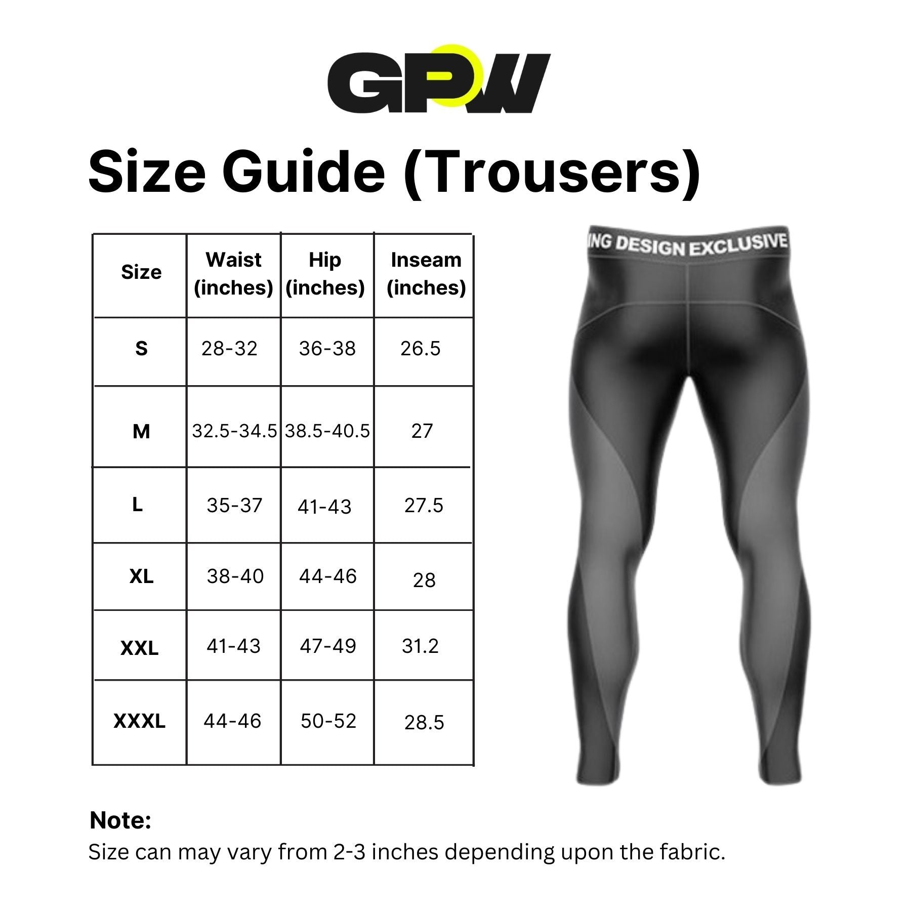 GPW Men's Fleece-Lined Winter Track Pants with Pockets