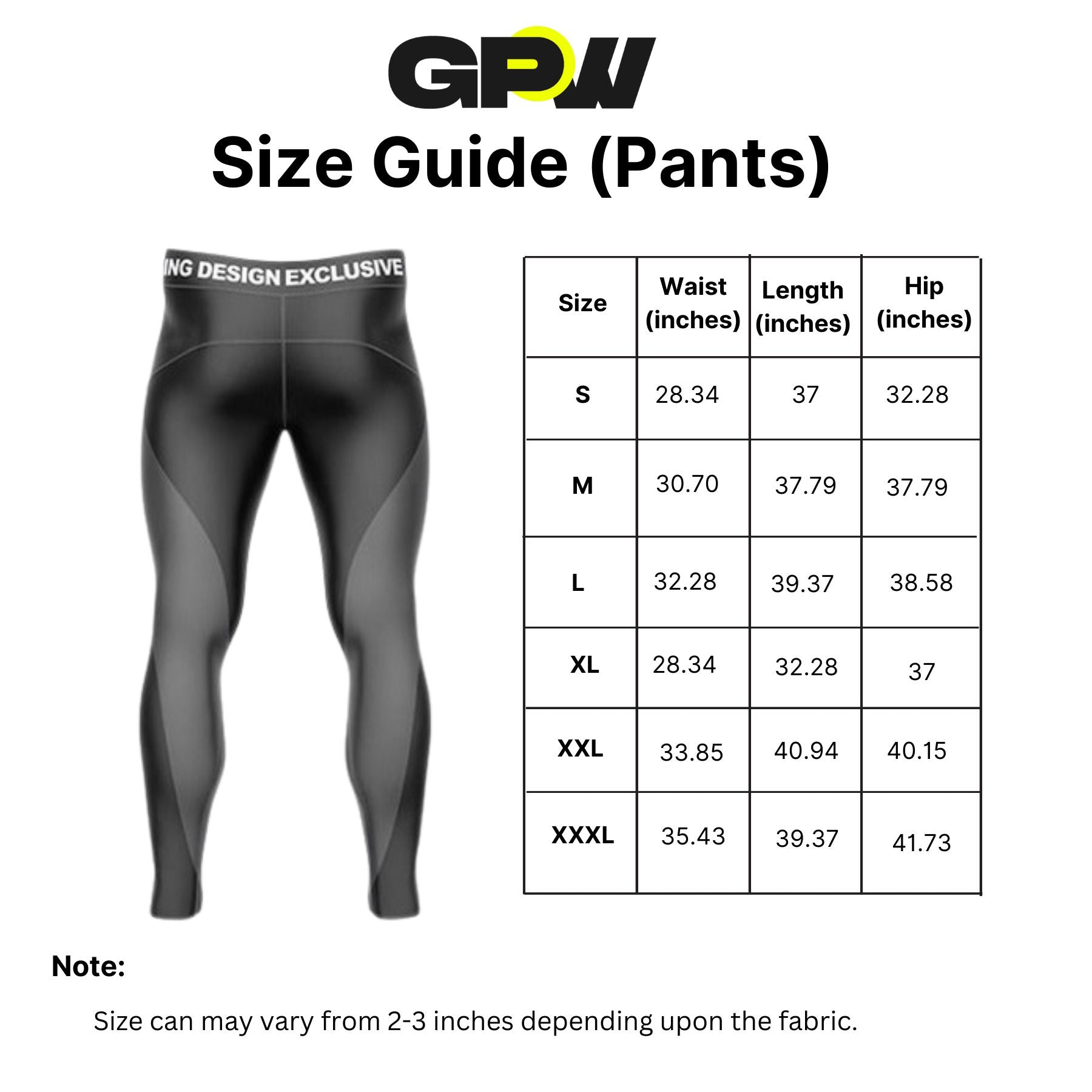 GPW Men's Lightweight Quick-Dry Running Trousers