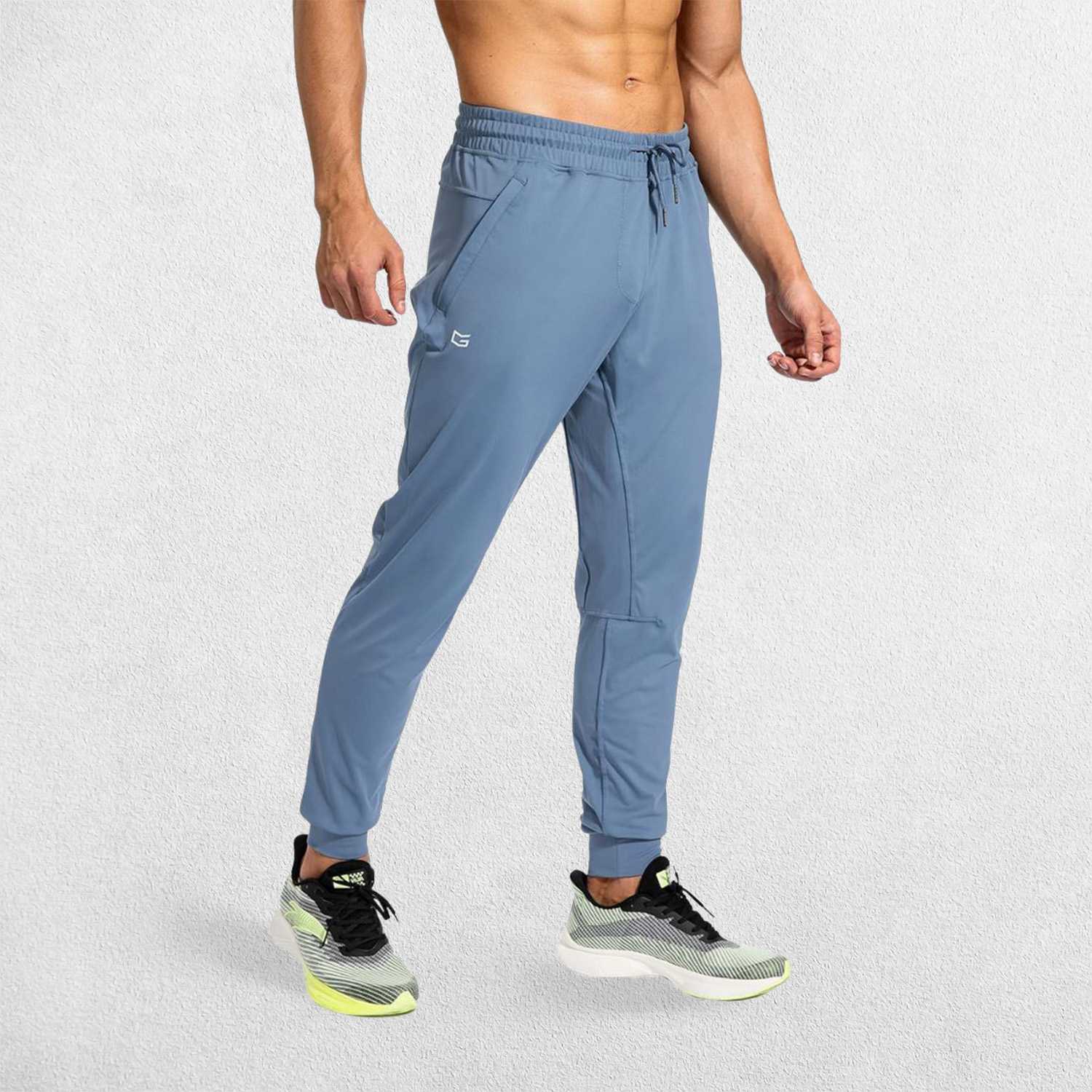 GPW Men's Athletic Sweatpants with Zip Pockets
