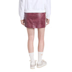 Pleather Set Maroon